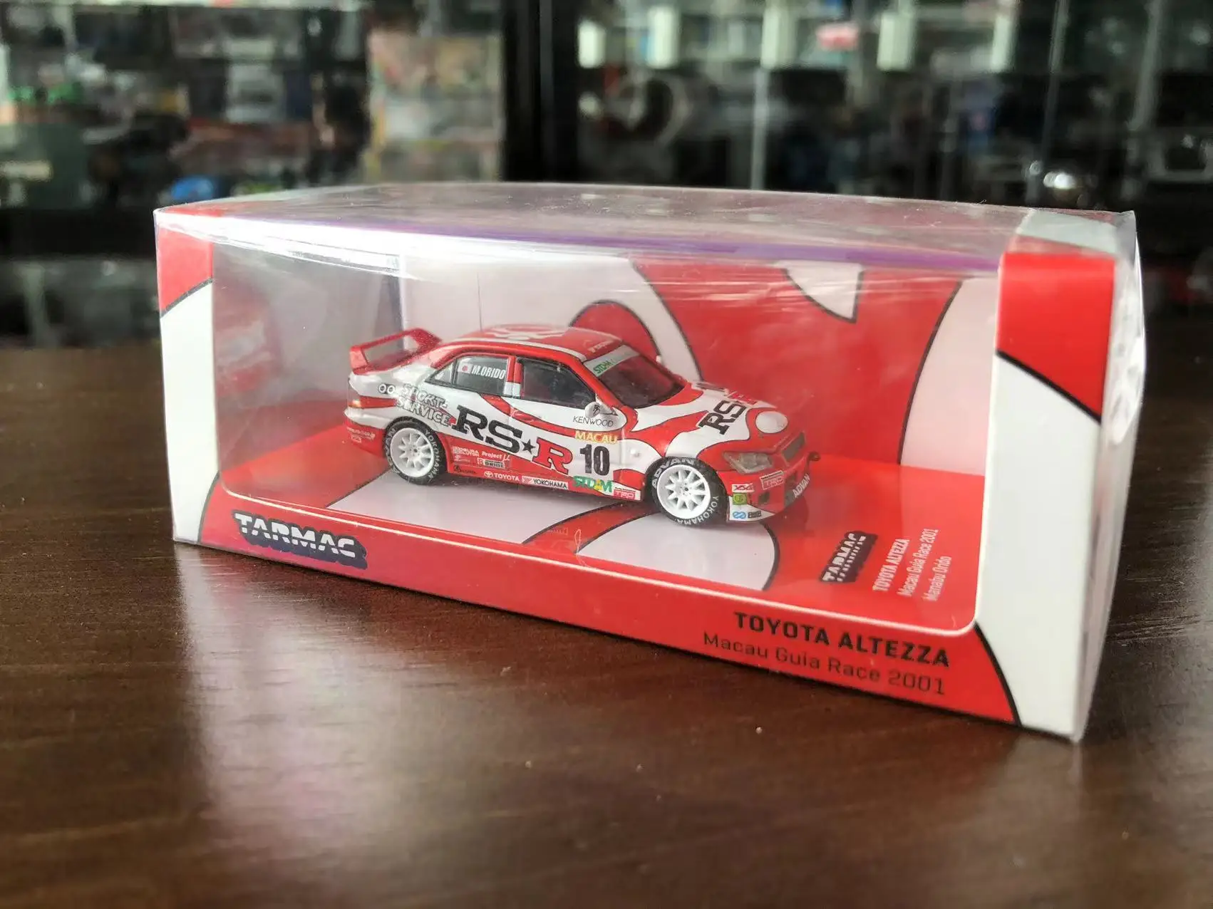 

Tarmac Works 1/64 Toyota Altezza TRD T64R-019-TRD Die Cast Model Car Collection Limited