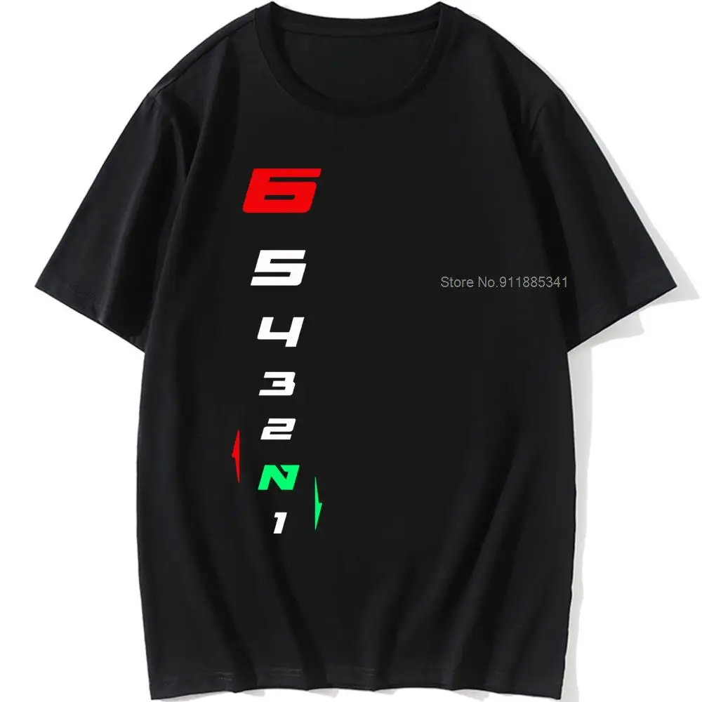 

Motorcycle Shift Gear 1N23456 Moto T shirt Round Neck Tees Hot sale New Arrivla Plus size Top design