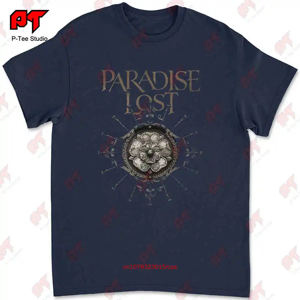 Paradise Lost Obsidian футболка с розами WS25