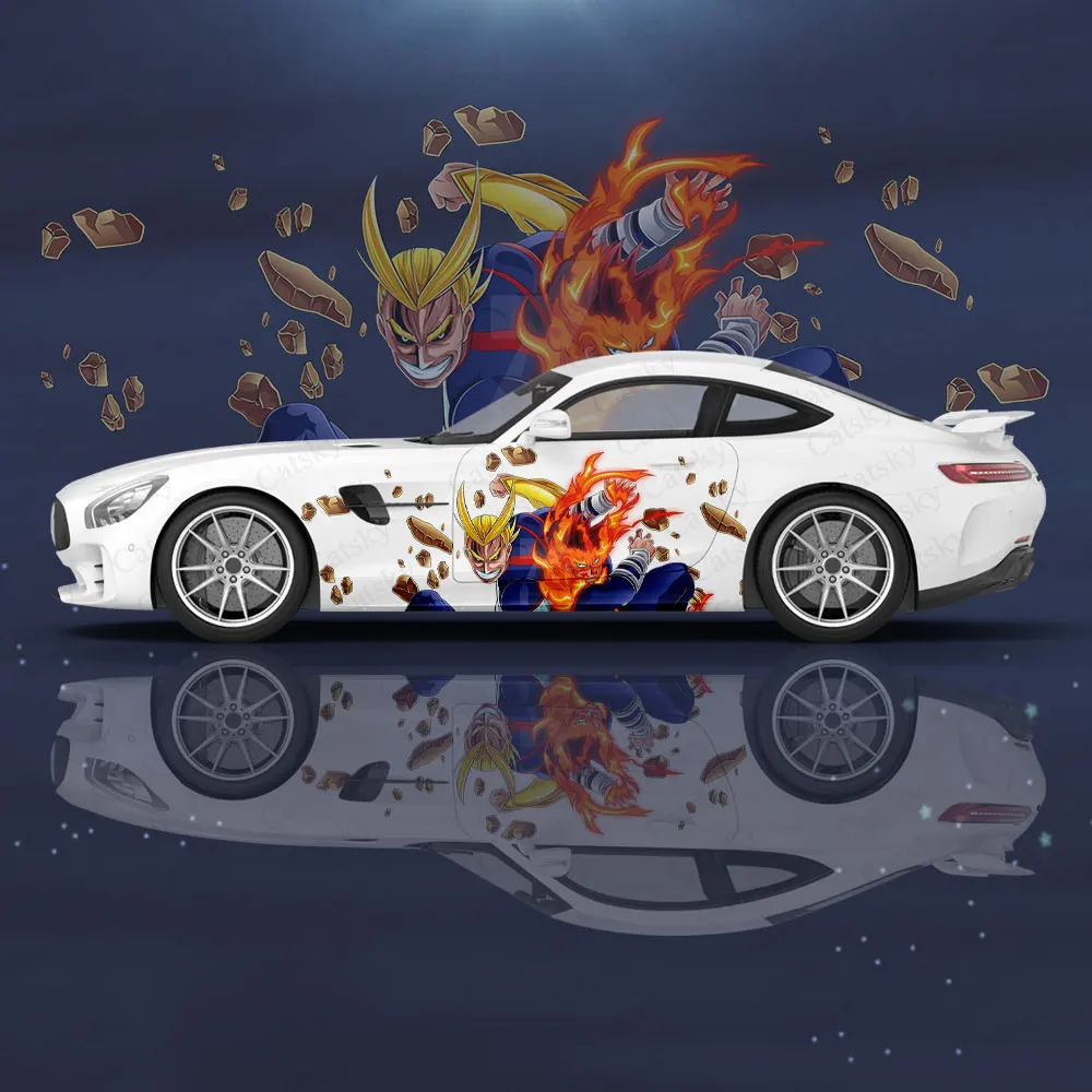 

Виниловая наклейка на автомобиль с мотивом аниме «Моя геройская Академия»
