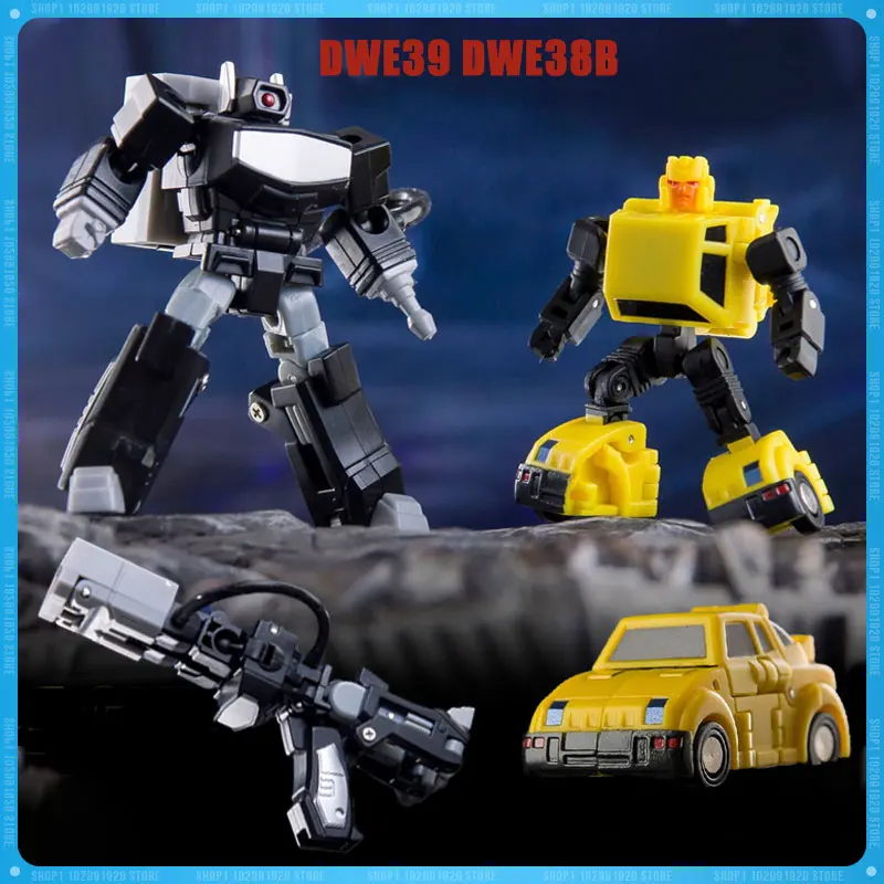 Фото Новая трансформация Dr.Wu DWE39 DWE38B Black Shockwave, маленькая масштабная фигурка, модель статуи, коллекция игрушек, праздничные подарки №1