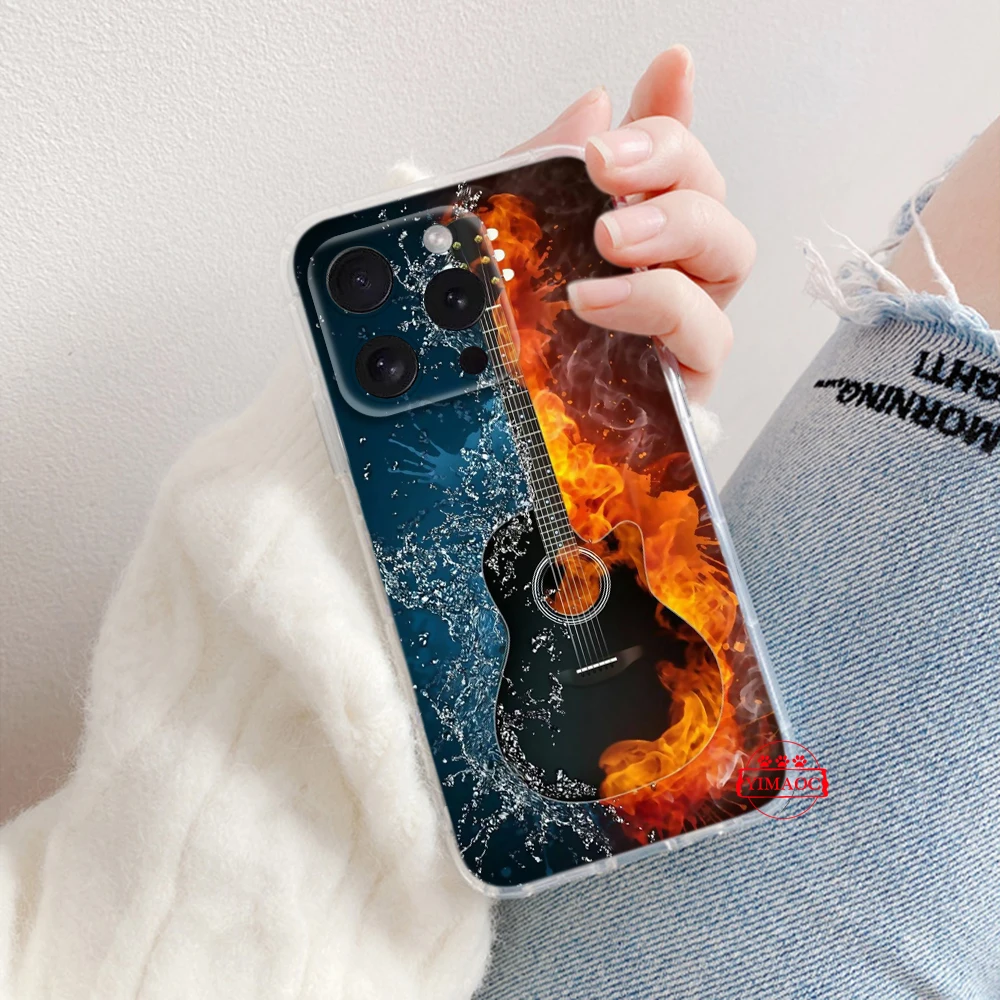 Мягкая гитара 26VTY для Infinix Hot 20 20I 10i 10 11 11S Чехол 9 Play Note 7 8 8I Zero X NEO