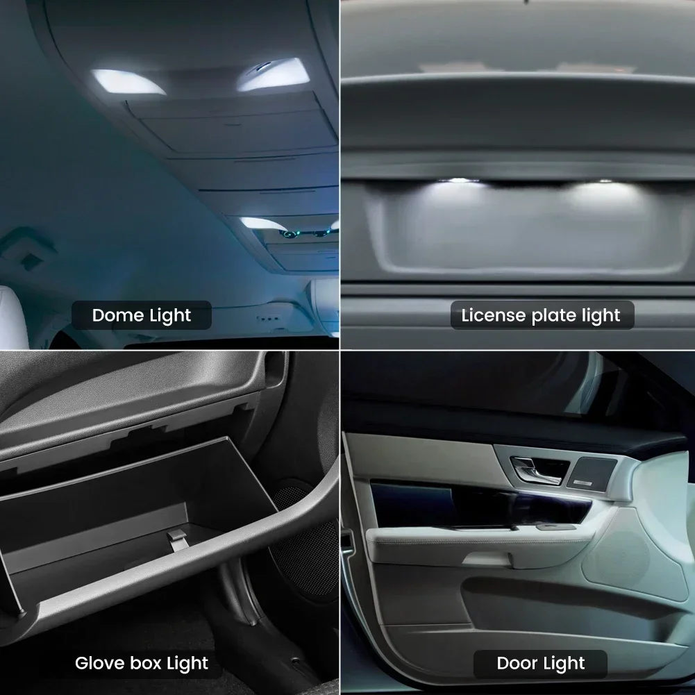 Совершенно новые индикаторы приборной панели 12 В постоянного тока 2 Вт 4014 чип CANBUS