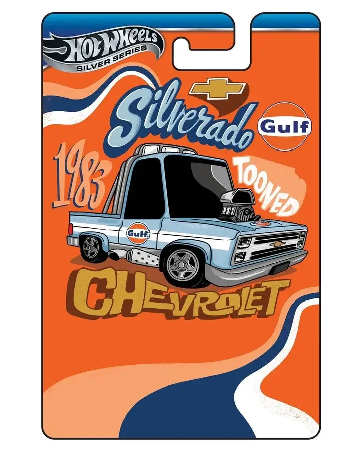 Hot Wheels Silver Series 2025 Gulf Toone Mix 2