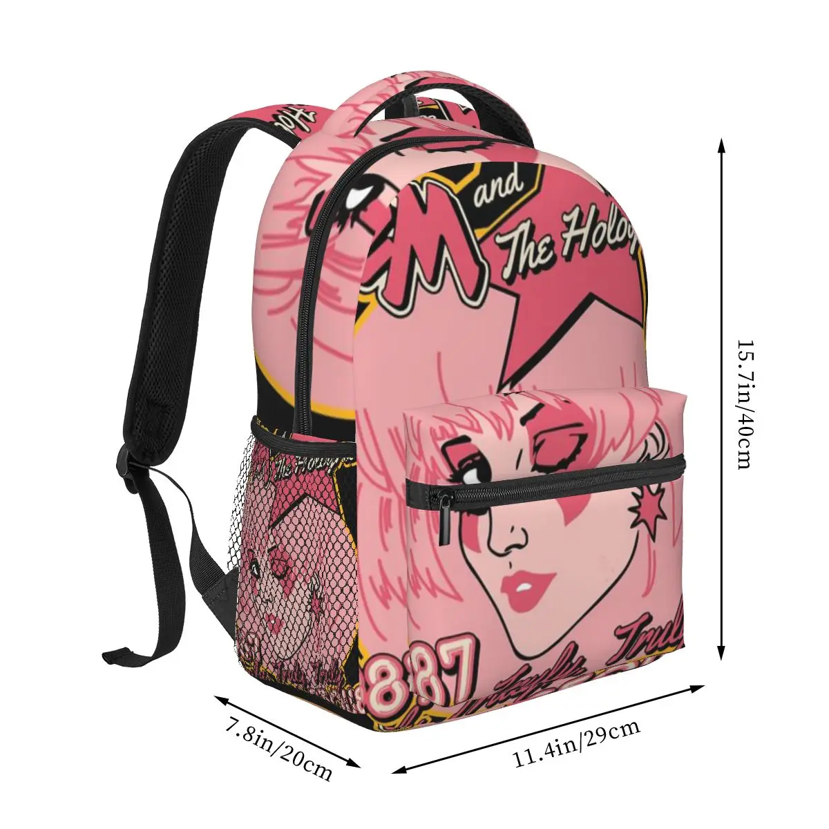 Классический однотонный рюкзак Jem и голограмма