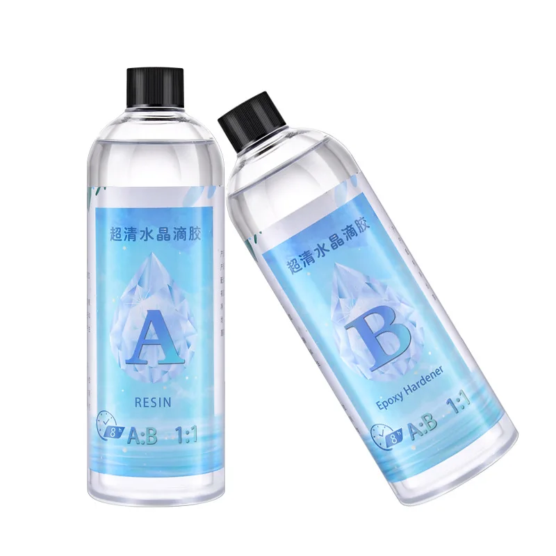 Набор эпоксидной смолы прозрачный отвердитель для художественного литья 1 кг в