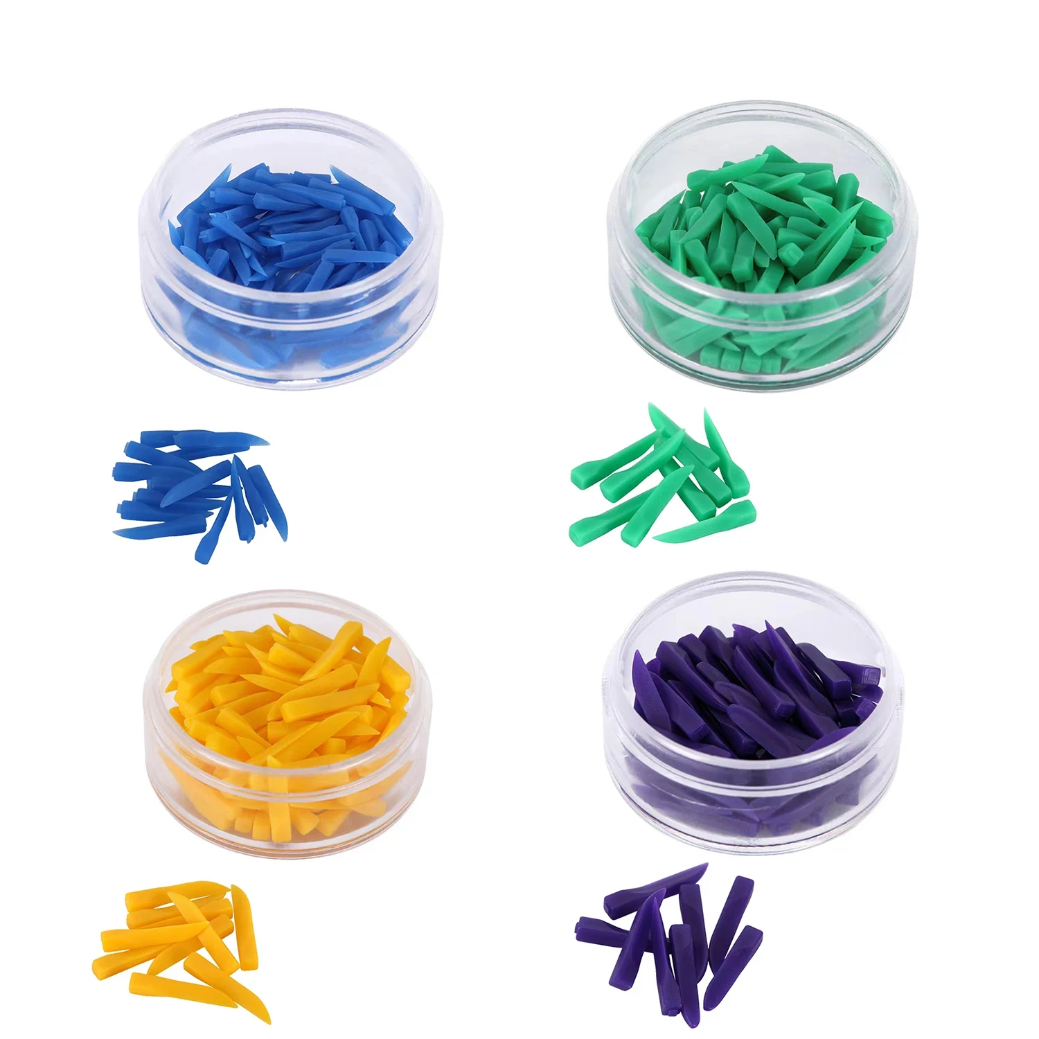 100 шт. стоматологические инструменты 4 размера цвета