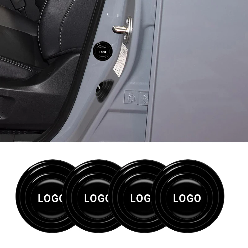 

4Pcs Car Door Sound Shockproof Buffer Stickers For Hyundai- VERNA LAFESTA elantra Veloster i30 i20 i10 Elantra sonata Azera etc
