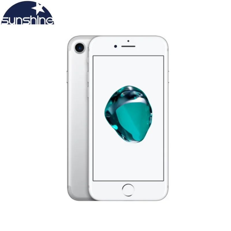 

Оригинальный сотовый телефон Apple iPhone 7, 32 ГБ/128 ГБ/256 ГБ, сканер отпечатка пальца, 4G, разблокированный, МП, LTE мобильный телефон, 3G RAM, ROM, четырехъ...