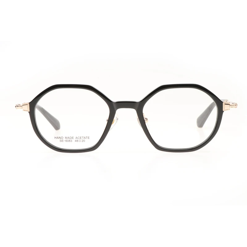 

Basames Sexangular Shape очки для женщин оптические рамки корейские очки ацетата рецепт очки мужчины носят маленькое лицо Мужские и женские очки в оправе из ацетата
