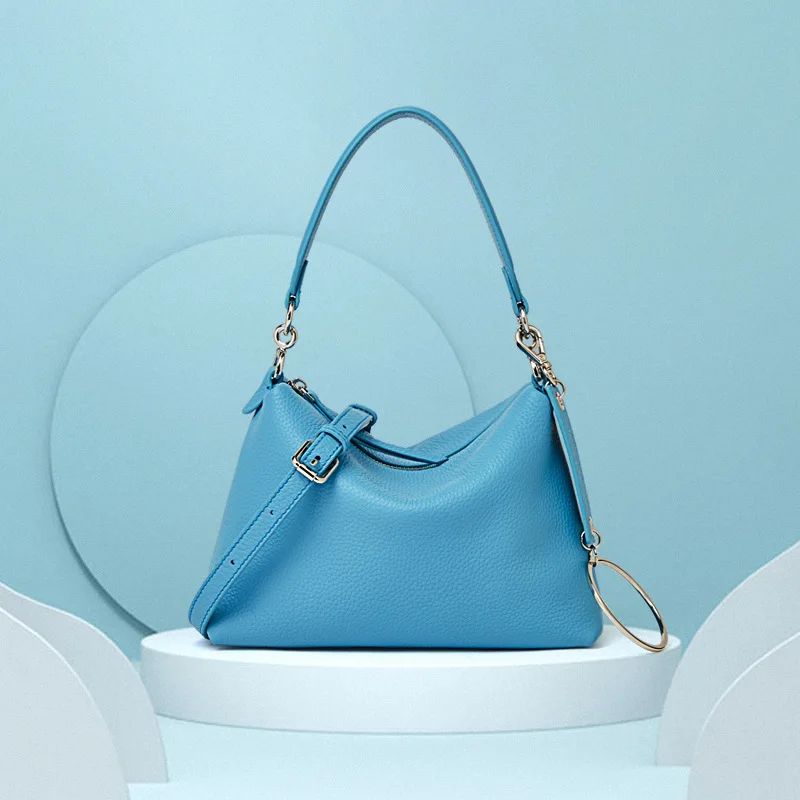 

High Quality Women Shoulder Bags Genuine Leather Simple Crossbody Bag Women Handbags Brand Designer Messenger Bag Ladies Totes