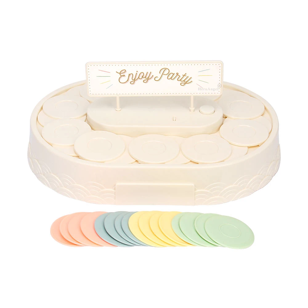 Прямая поставка практичный автоматически вращающийся десертный стол подставка