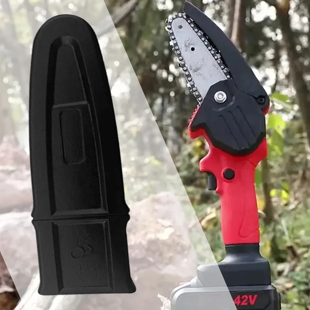 

4-6In Chainsaw Bar Protect Cover Scabbard Protector Chainsaw Accessories Plastic Black Chainsaw Chain Guard Chainsaw Parts