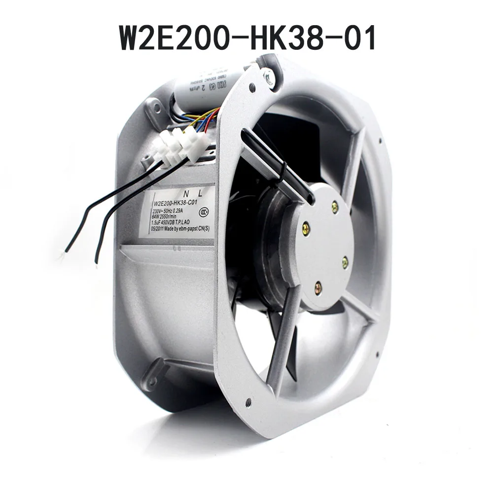 Радиатор W2E200-HK38-01 Запасные части W2E200-HH38-01 Бесшумный охлаждающий вентилятор 230 В