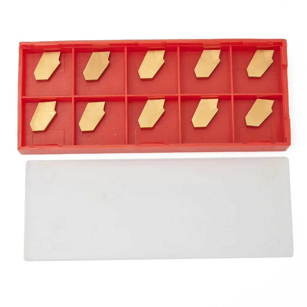 

1X SPB26-3 Cut-Off Tool+10X Slotted Groove Inserts SPB26-3 26mm Parting Grooving Cut-Off Tool Holder SP300 Inserts