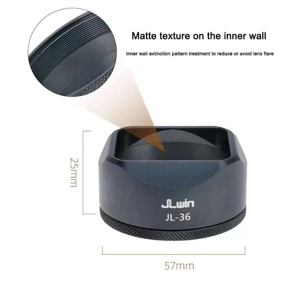 Металлическая бленда переходное кольцо MC-UV для Fuji X100/V/VI/F/T/S серия беззеркальных