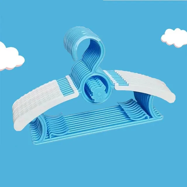 

Пластиковые регулируемые вешалки для детской одежды