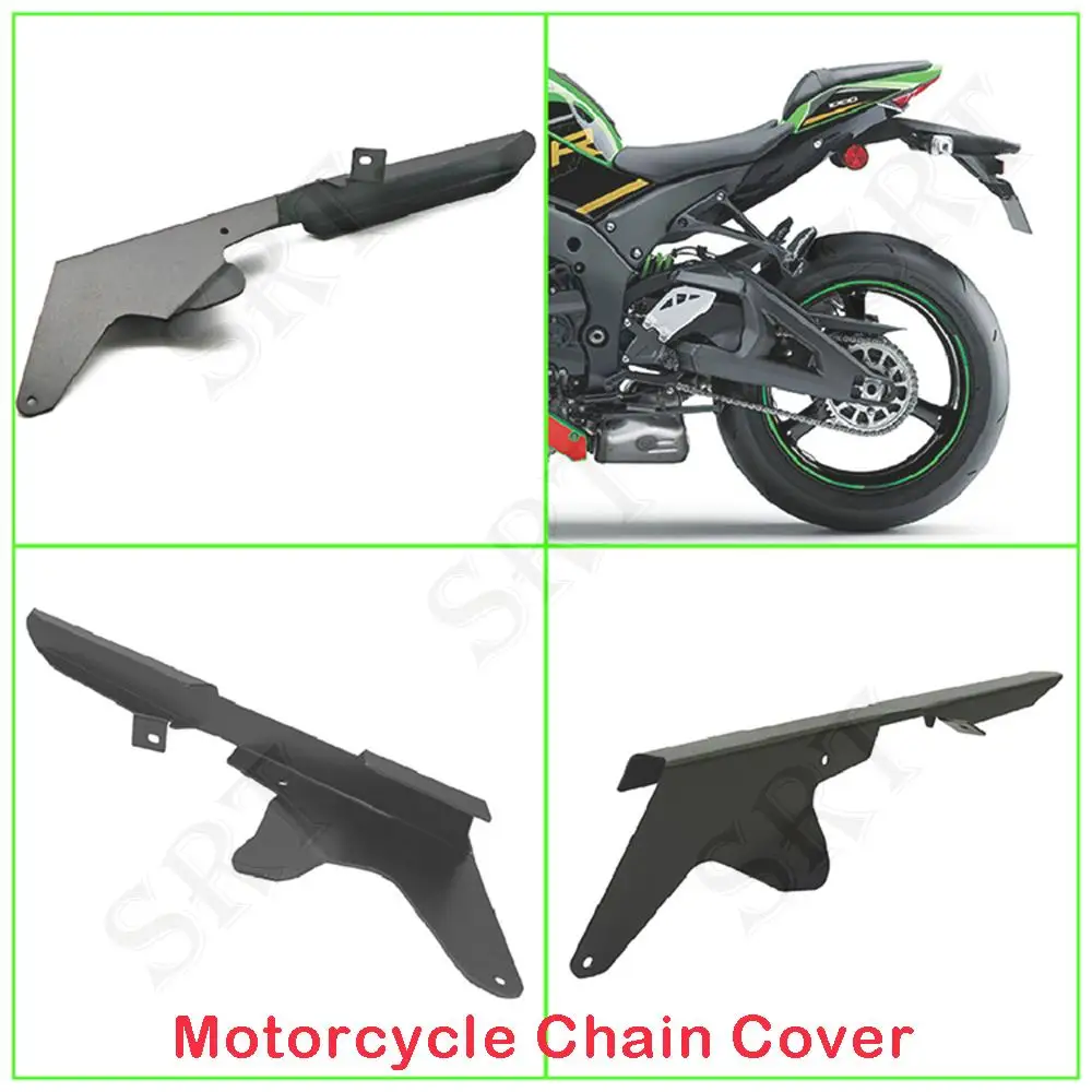 

Fits for Kawasaki ZX10R ZX-10R Ninja ZX-10RR 2011-2020 2021 2022 Motorcycle Accessories Chain Cover Trim Panel Protective Guard