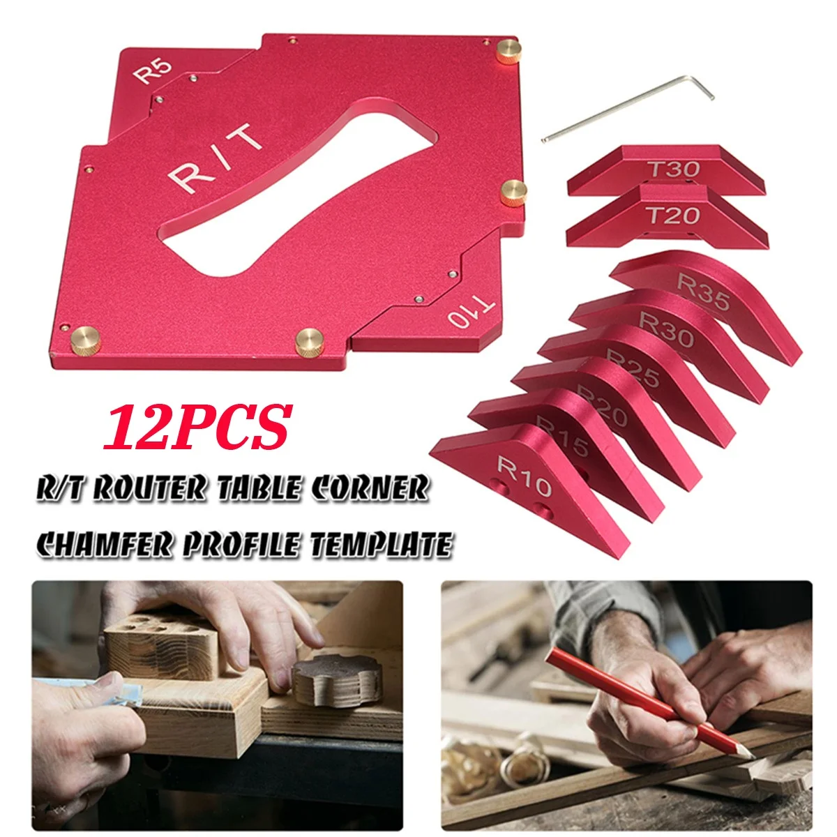 

Угловой кондуктор для фаски, деревообрабатывающая отделка