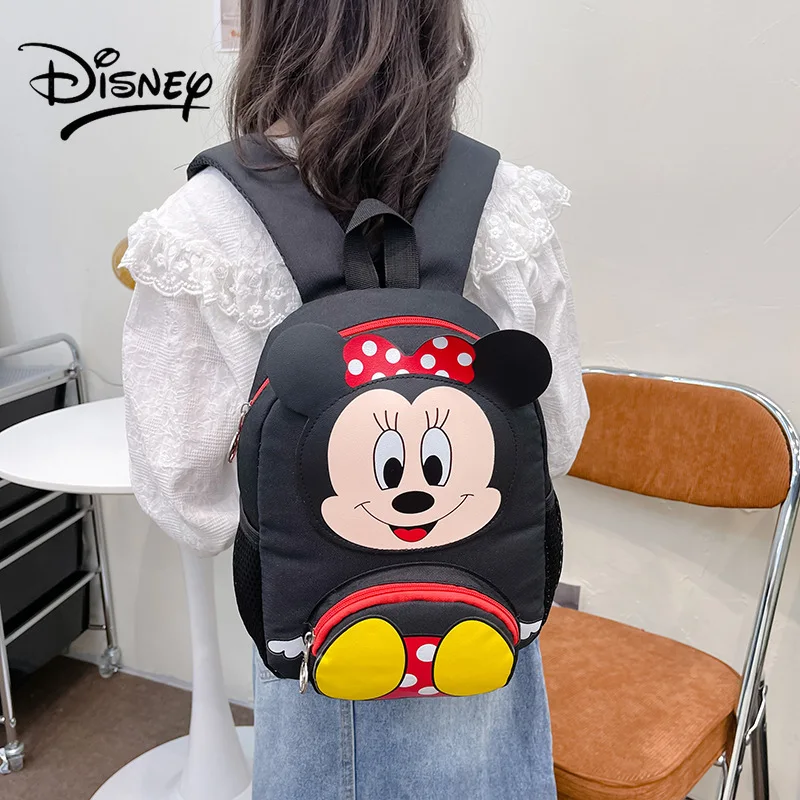 Disney's New Cute Children's Backpack Cartoon Kindergarten Mickey Mouse Schoolbag Men and Women Baby Travel Backpack