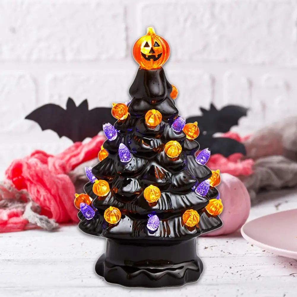 

Светодиодное изысканное Тыквенное дерево Хэллоуин Тыквенное дерево Украшение Декор