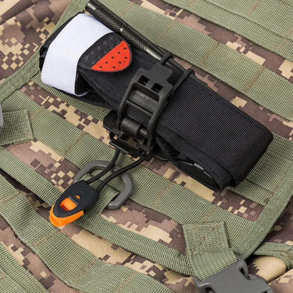 

Reusable Useful Reliable Durable Axe Clamp 3 Colors Multifunction Clip Stable for Backpack