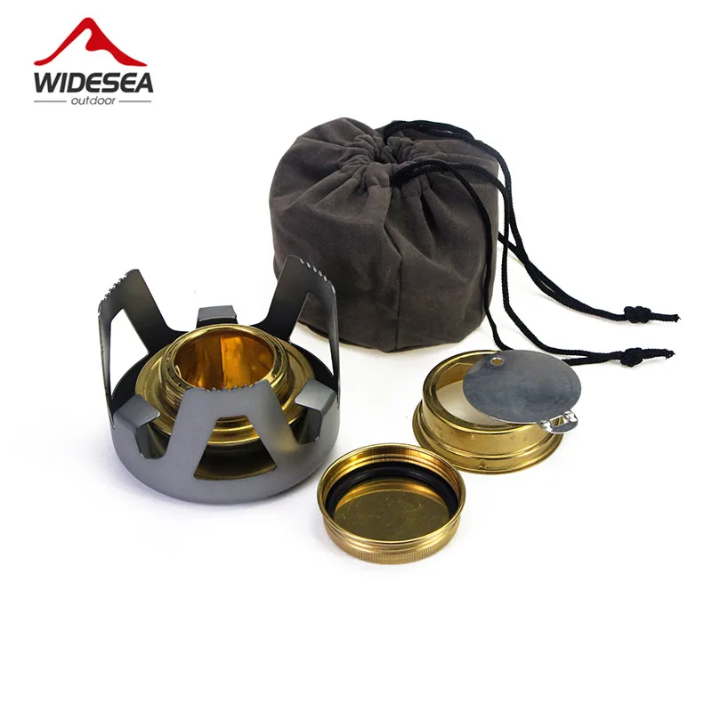 

High Quality Outdoor Picnic Stove New Mini Ultra-light Spirit Combustor Alcohol Stove Camping Furnace Camping Portable Folding