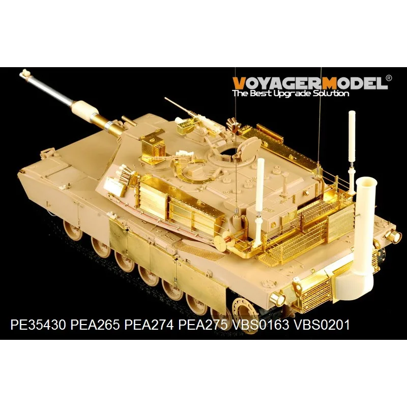 Модель Voyager PE35430 в масштабе 1/35 современный USMC M1A1 Abrams Basic (для TAMIYA35369)