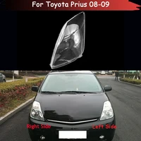front car headlight cover for toyota prius 2008 2009 auto headlamp lampshade lampcover head lamp light covers glass lens shell