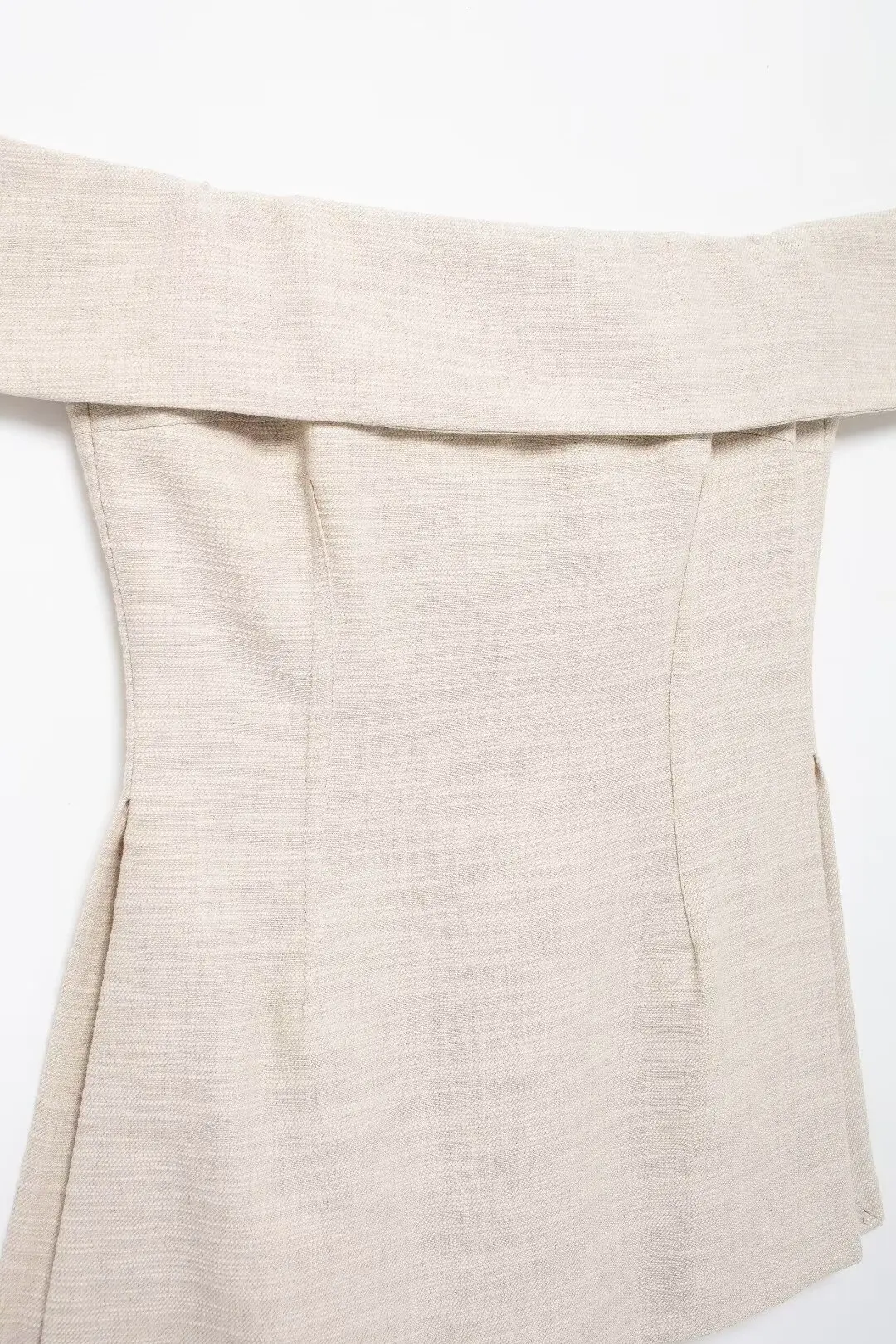 Женский комплект из 2 предметов TRAFZA свободные брюки с завышенной талией на молнии