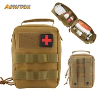 tactical molle medical bag first aid kits pouch military belt waist pack emergency sos survival bag for outdoor hunting camping