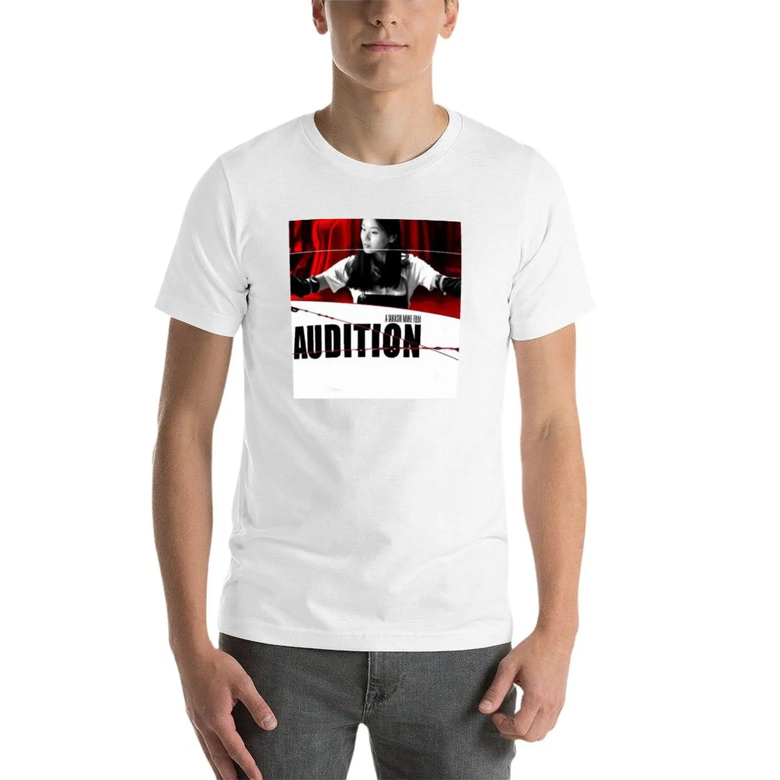Фото Audition T-Shirt t shirt personalised funny t shirts man t shirts for man pack cotton T-Shirt №4