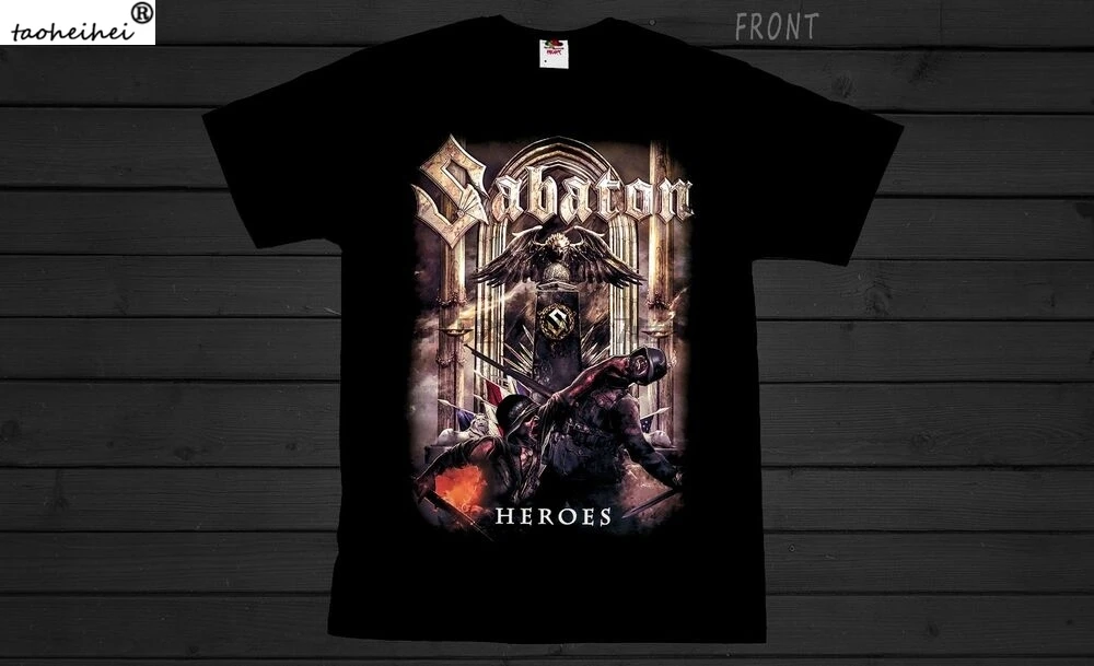 Sabaton-HEROES-POWER METAL POWERWOLF-принять футболку-размеры от S до 7xl |