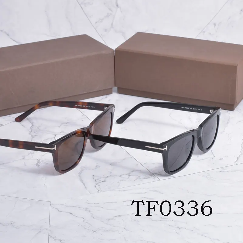 

007 James Bond Sunglasses Tom For Man Women Square Acetate Fashion Cool Polarized Sunglasses 0336 With Box