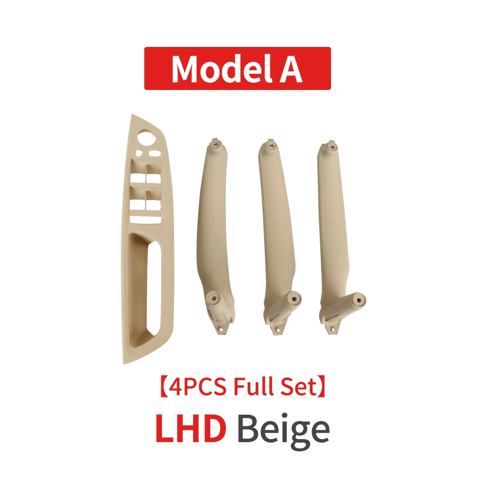 

4 шт., накладки на внутреннюю панель автомобильной дверной ручки, для BMW E70 E71 E72 X5 X6 LHD RHD