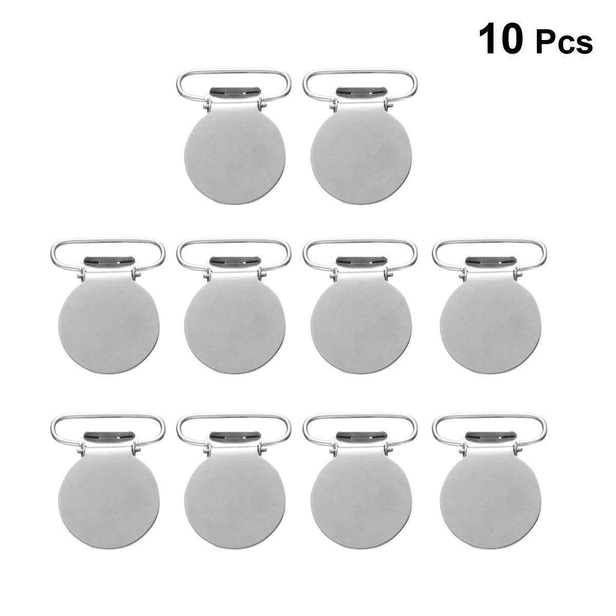 

Clips Pacifier Clip Holder Suspender Bib Toy Metal Diy Making Pacifie Garter Mitten Replacement Hooks Braces Clasps Belt Paci