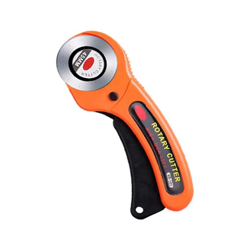 Кожевенное ремесло 45 мм роторный резак инструмент для резки кожи круговое лезвие