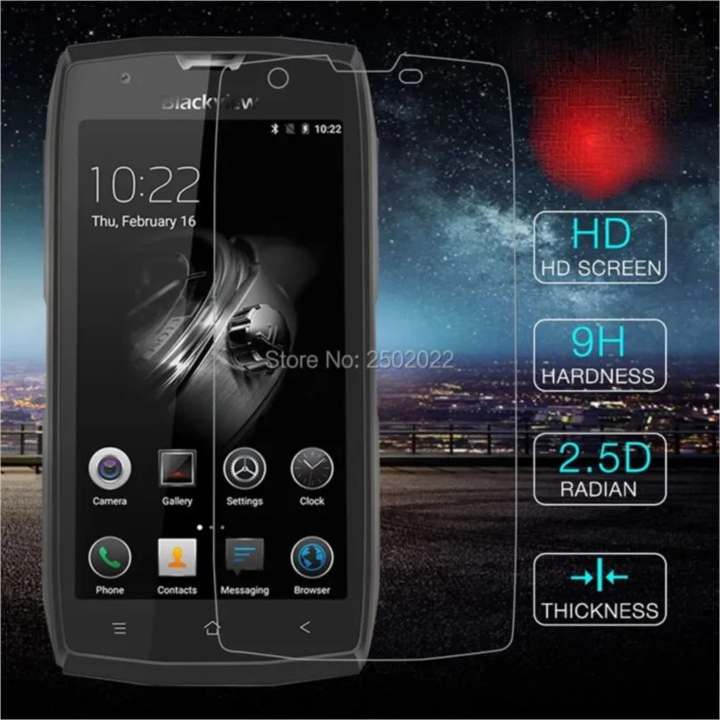 5 шт. закаленное стекло для blackview bv7000 pro защитная пленка экрана bv 7000 телефона