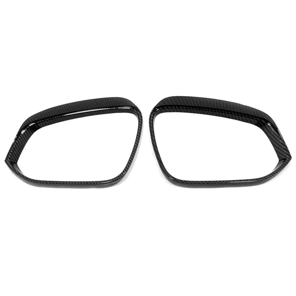 

Carbon Fiber Rearview Mirror Eyebrow Shield Cover Trim for Toyota RAV4 XA50 2019 2020 2021