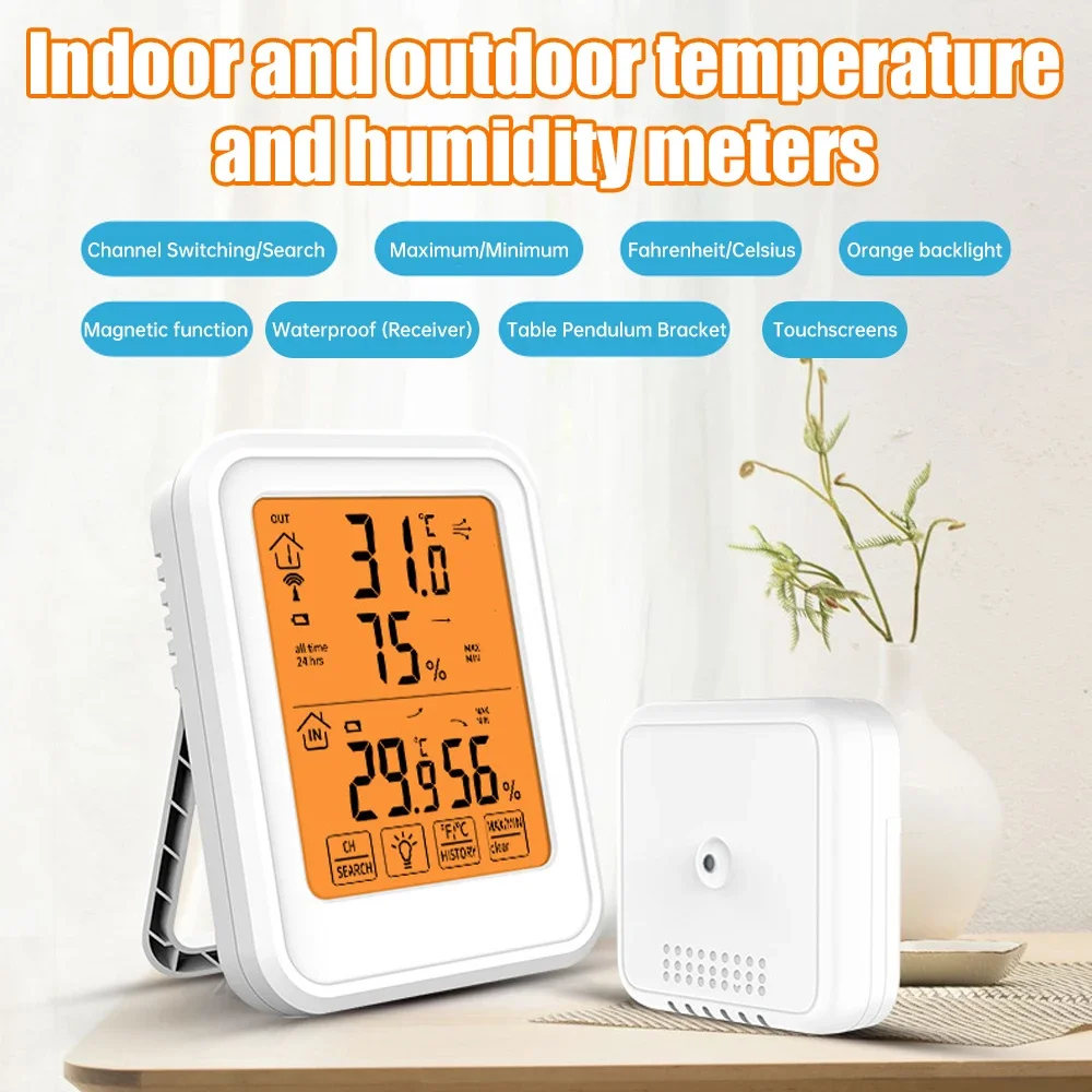 ThermoPro 60M беспроводной цифровой внутренний наружный термометр гигрометр