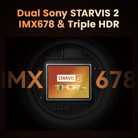 DDPAI Z90 Master Dual 4K Автомобильный видеорегистратор с HDR и 5 ГГц Wi-Fi — внешний вид товара