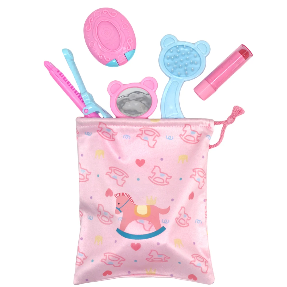 Фото Милый купальник для американской куклы 16-18 дюймов с принтом Sweet Heart, одежда для куклы 43 см, подарок для новорожденных и детей №5