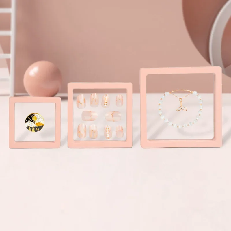 

Прозрачная полиэтиленовая пленка, шкатулка для драгоценностей, красочная рамка, подарочная упаковка, серьги, кольцо, ожерелье, дисплей, чехол для хранения, органайзер для ювелирных изделий