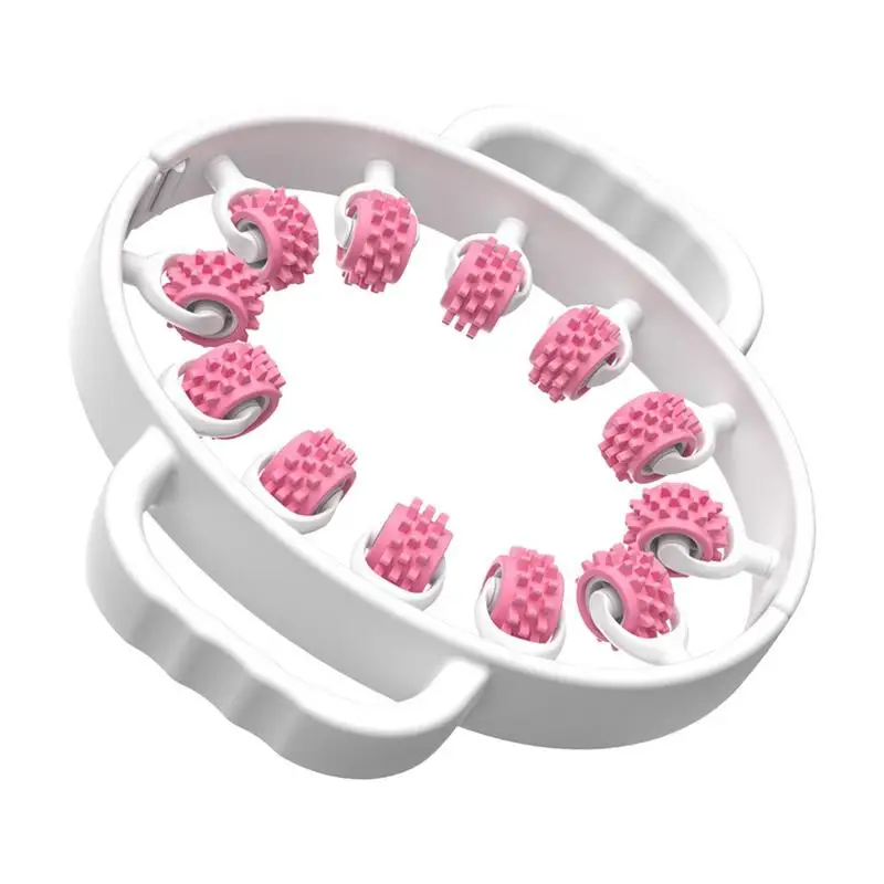 

Circular Muscle Roller 360-degree Rotation Handheld Rolling Massager Leg Massage Tools For Yoga Lovers Multifunctional Roll