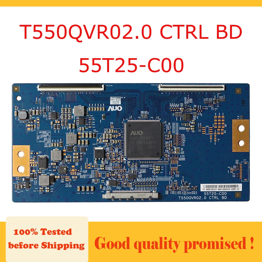 T-con плата T550QVR02.0 CTRL BD 55T25-C00 42 55-дюймовая логическая плата T550QVR02.0 55T25-C00 оригинальный тест платы телевизора Бесплатная доставка