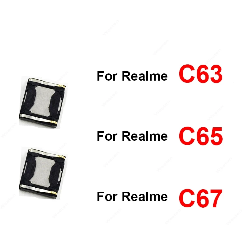 Динамик динамика для Realme C63 C65 C67 4G 5G динамик наушников восстановитель звука