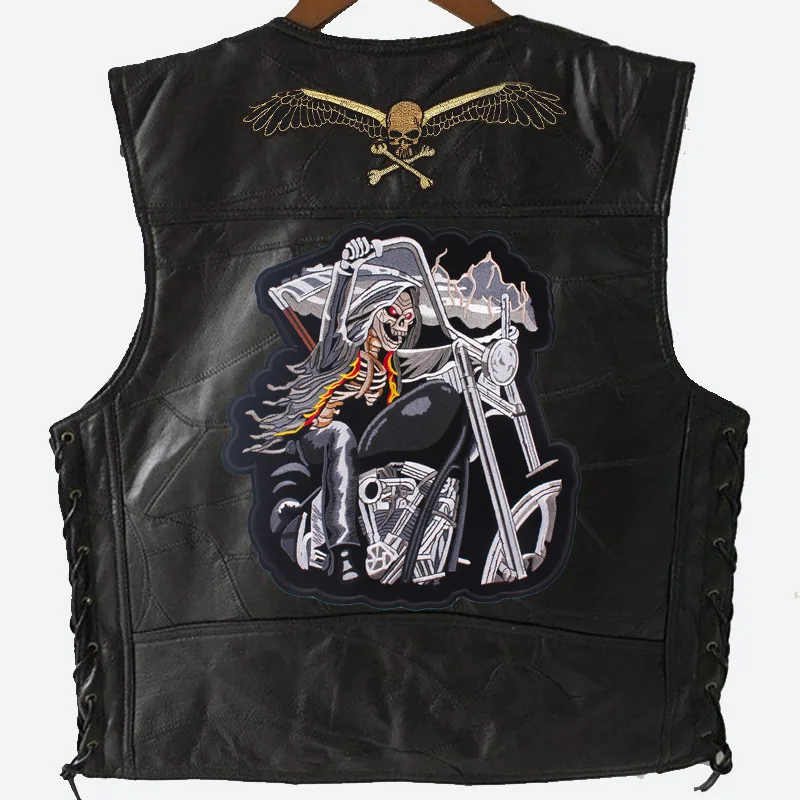 

2023 Mens Vest Motorcycle Jacket Biker Retro PU Leather Vests Motorcycle Chaqueta Veste Jaqueta Motoqueiro West