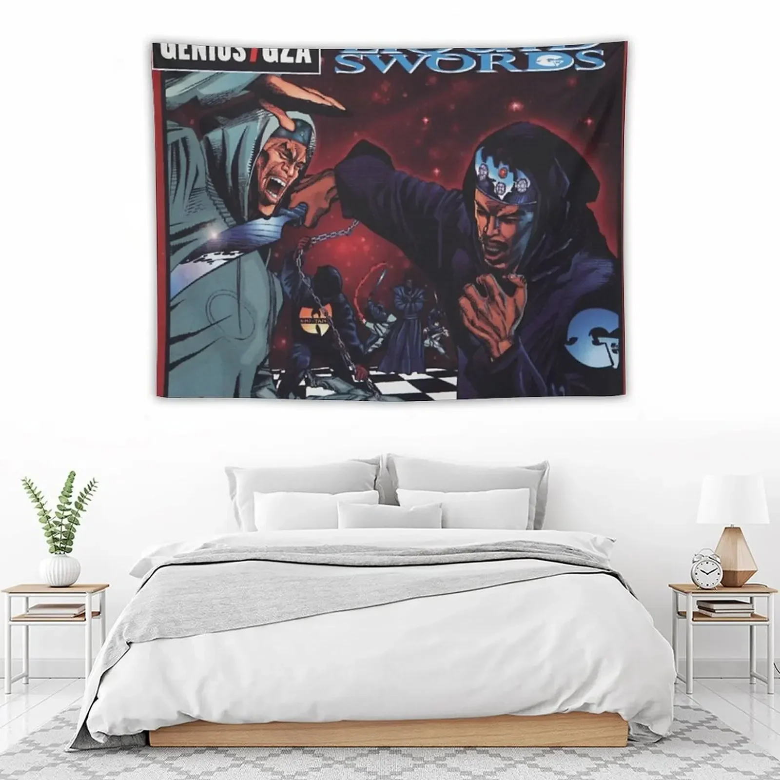 Гобелен GZA с жидким мечом японское украшение для комнаты настенные покрытия