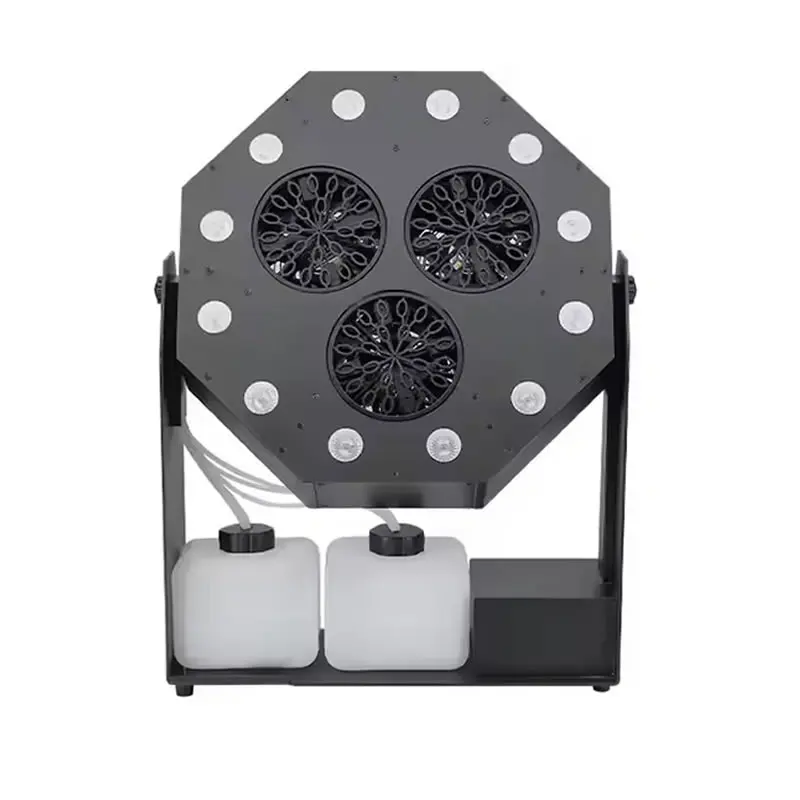 

120 Вт светодиодный пузырьковый распылитель DMX 512 пульт дистанционного управления 4 в 1 RGBW 180 градусов с подвижной головкой Storm Bubble распылитель для детской вечеринки, свадьбы