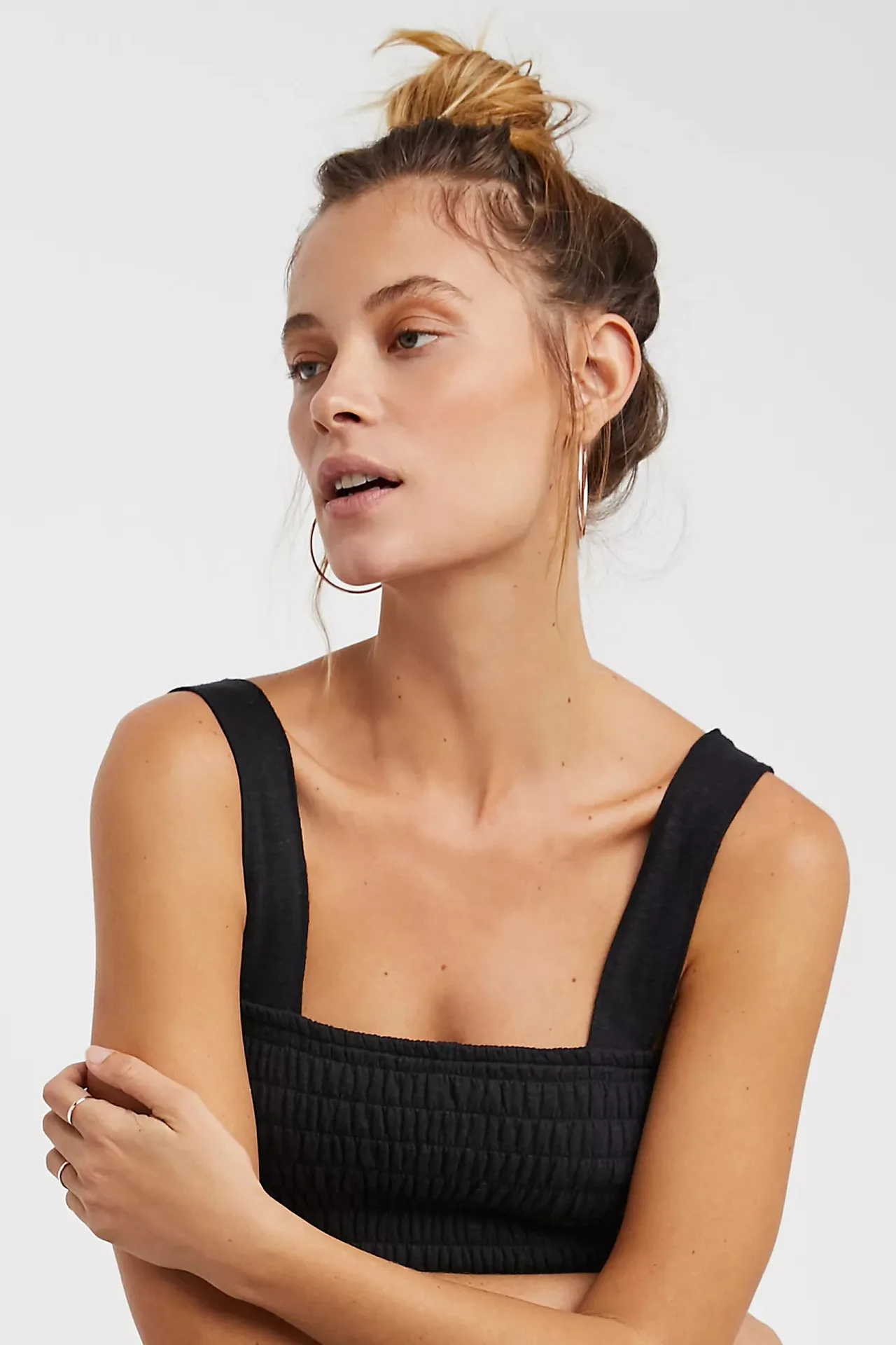2022 New Fashion Sleeveless Strapless Suspender Commuter Women's Sexy Vest Jumpsuit Loose Wide Leg Pants